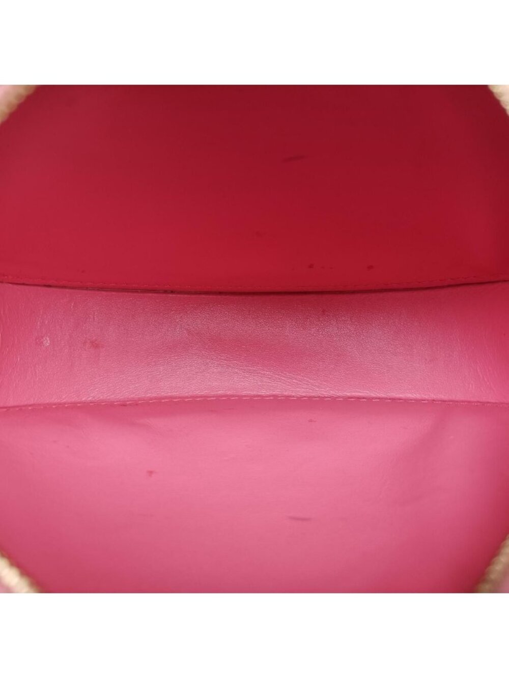 ★SOLD★ Celine Oval Pass Cuir Triomphe Pink Leather Messenger Bag - Picture 9 of 15